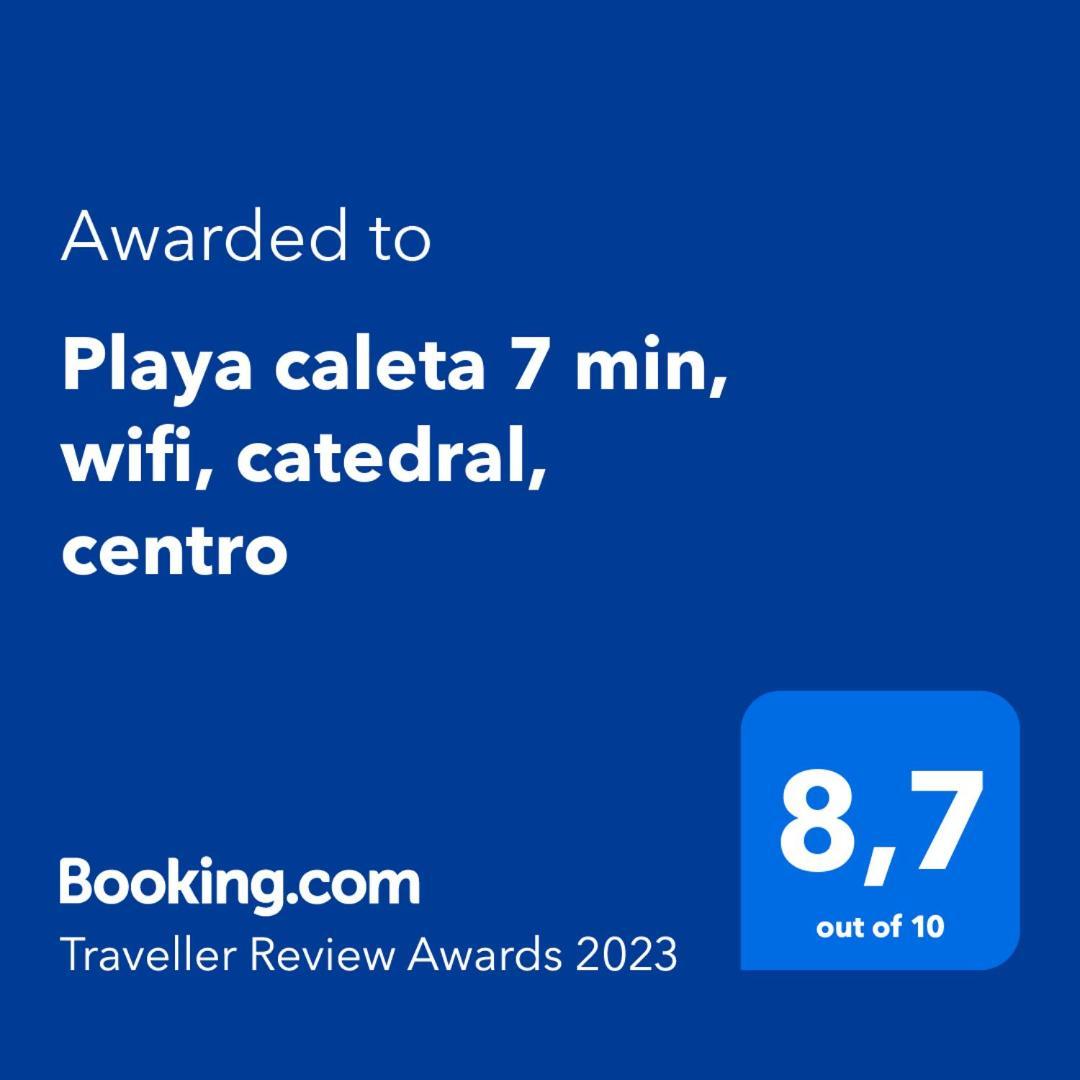 Playa Caleta 7 Min, Wifi, Catedral, Centro Apartment Cadiz Bagian luar foto
